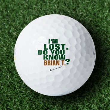 Personalised Golf Ball